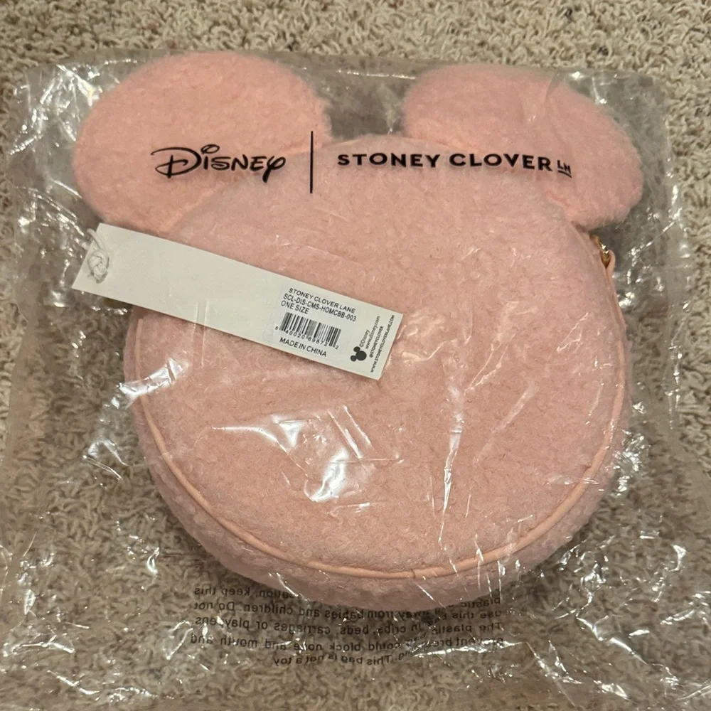 Stoney Clover Lane Disney Sherpa Mickey Crossbody Bag - Picture 1 of 2
